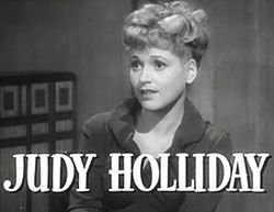 Judy Holliday